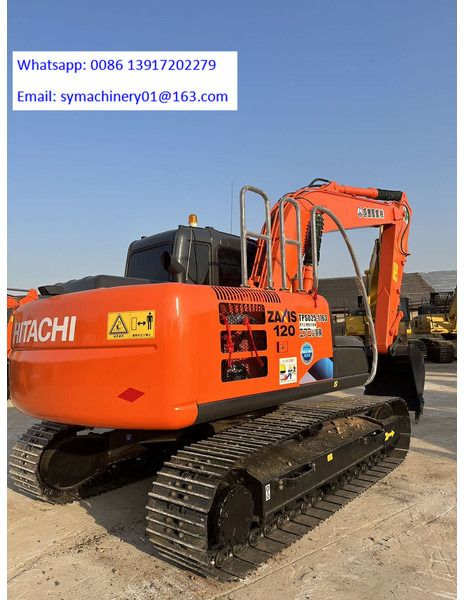 Hitachi ZX120 - Мини багер: снимка 2 Hitachi ZX120 - Мини багер: снимка 2