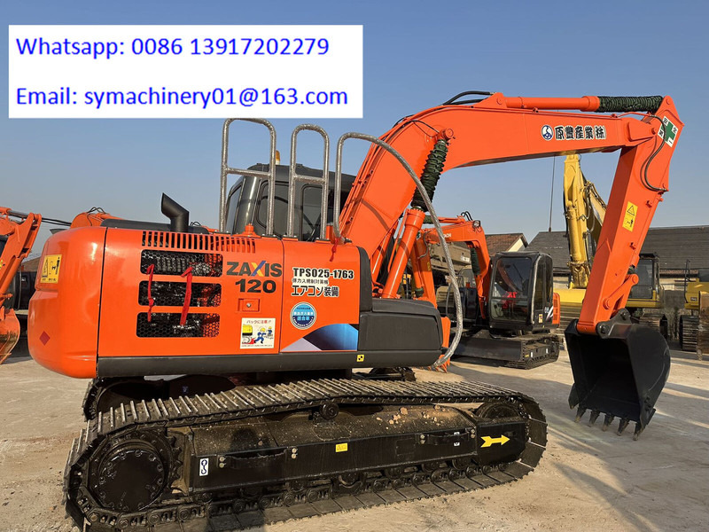 Hitachi ZX120 - Мини багер: снимка 1 Hitachi ZX120 - Мини багер: снимка 1