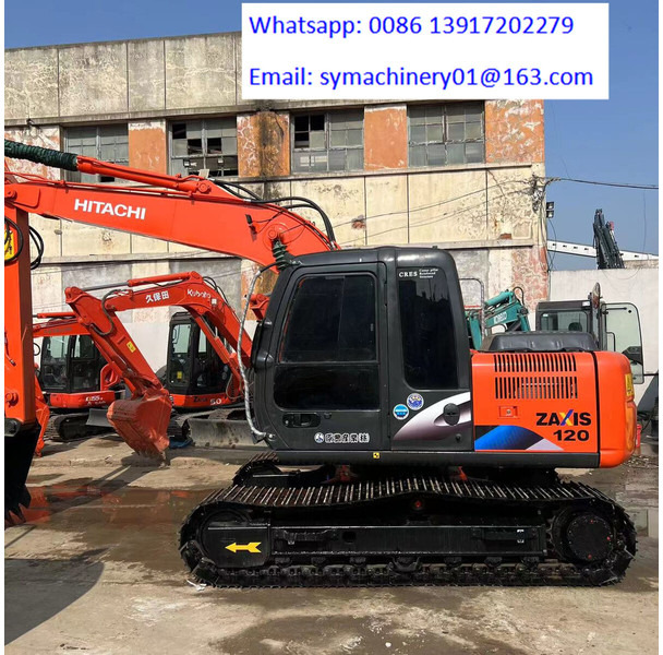 Hitachi ZX120 - Мини багер: снимка 1 Hitachi ZX120 - Мини багер: снимка 1