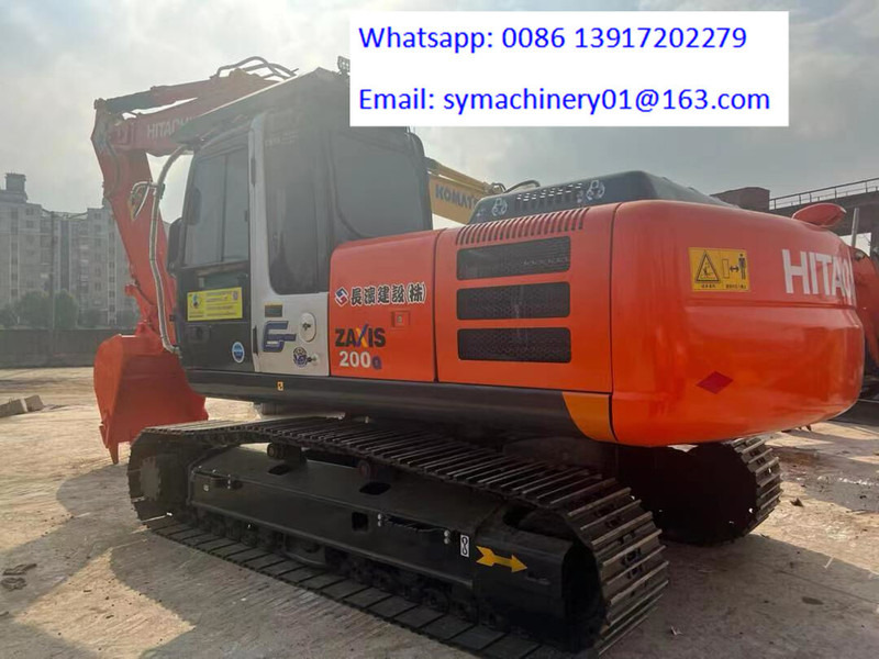 Hitachi ZX200 - Верижен багер: снимка 4 Hitachi ZX200 - Верижен багер: снимка 4