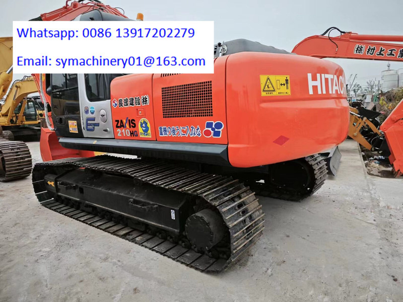 Верижен багер Hitachi ZX210: снимка 12