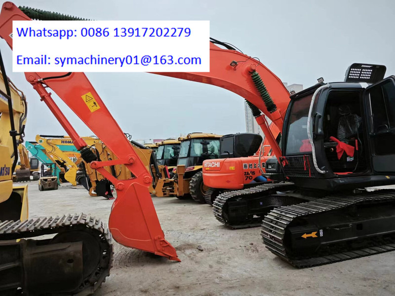 Верижен багер Hitachi ZX210: снимка 6