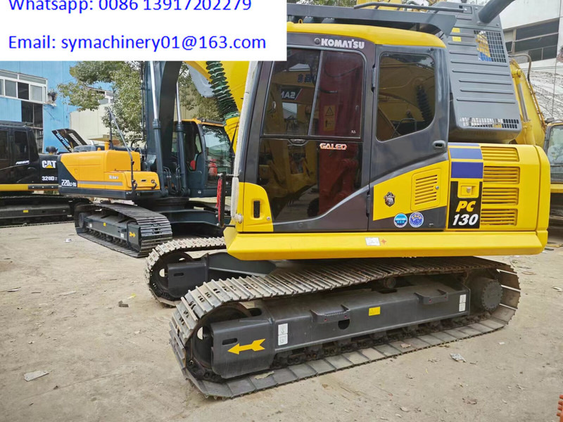 Верижен багер Komatsu PC130: снимка 10