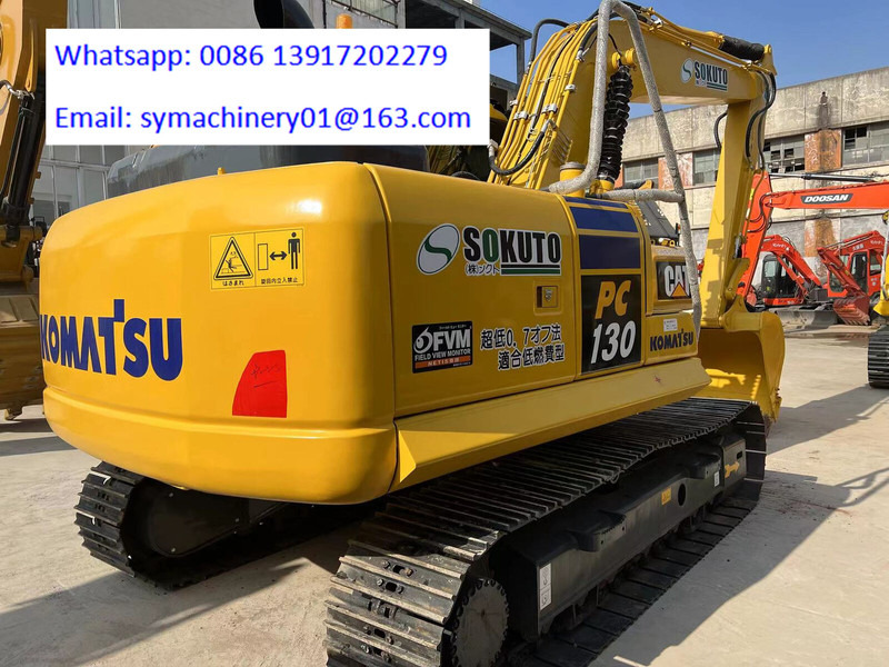 Komatsu PC130 - Верижен багер: снимка 1 Komatsu PC130 - Верижен багер: снимка 1
