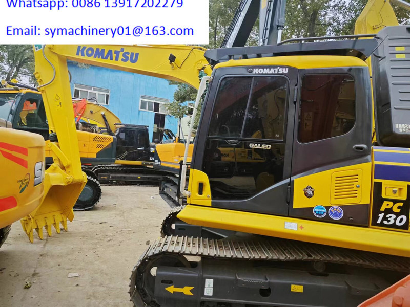 Верижен багер Komatsu PC130: снимка 9