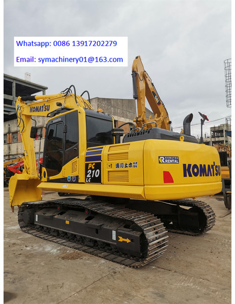Komatsu PC210LC-8 - Верижен багер: снимка 1 Komatsu PC210LC-8 - Верижен багер: снимка 1