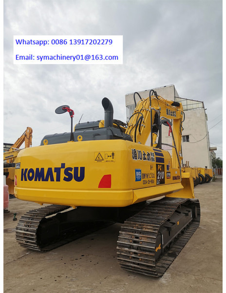 Komatsu PC210LC-8 - Верижен багер: снимка 3 Komatsu PC210LC-8 - Верижен багер: снимка 3