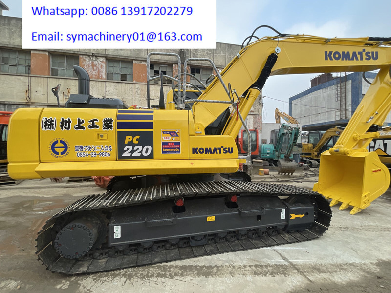 Komatsu PC220-8N1 - Верижен багер: снимка 1 Komatsu PC220-8N1 - Верижен багер: снимка 1