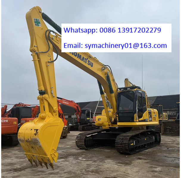 Komatsu PC220-8N1 - Верижен багер: снимка 1 Komatsu PC220-8N1 - Верижен багер: снимка 1