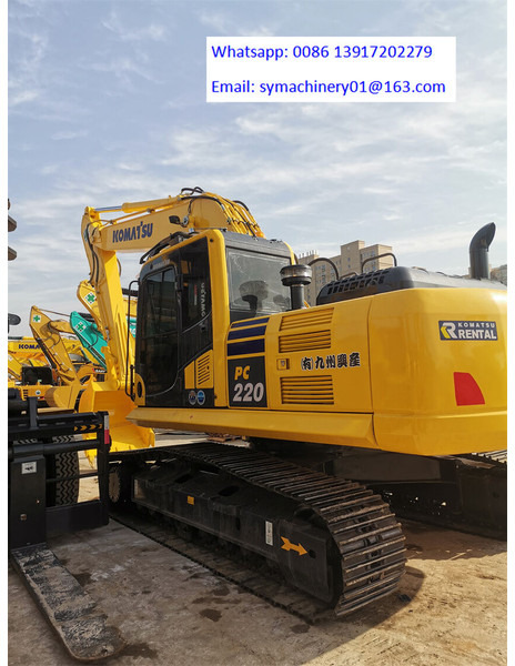 Komatsu PC220-8N1 - Верижен багер: снимка 2 Komatsu PC220-8N1 - Верижен багер: снимка 2