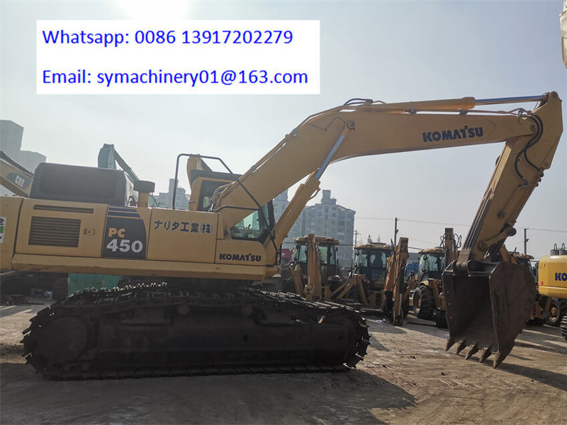 Komatsu PC450-8 - Верижен багер: снимка 4 Komatsu PC450-8 - Верижен багер: снимка 4