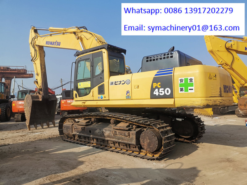 Komatsu PC450-8 - Верижен багер: снимка 1 Komatsu PC450-8 - Верижен багер: снимка 1