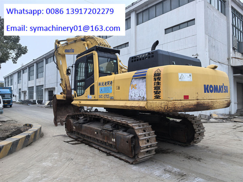 Верижен багер Komatsu PC450-8: снимка 11