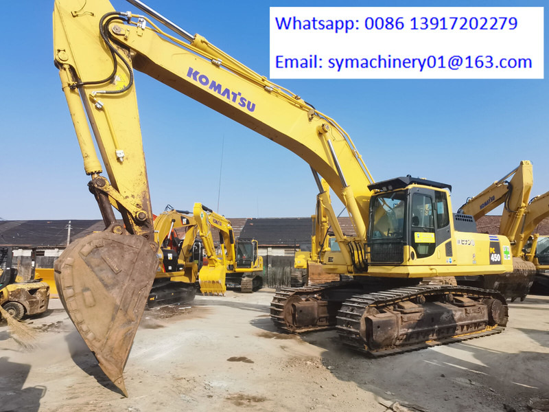 Komatsu PC450-8 - Верижен багер: снимка 5 Komatsu PC450-8 - Верижен багер: снимка 5