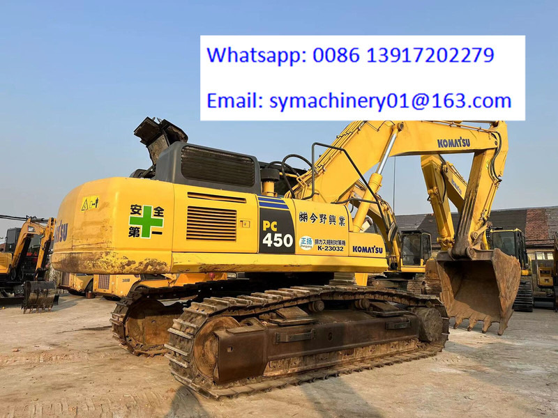 Komatsu PC450-8R - Верижен багер: снимка 3 Komatsu PC450-8R - Верижен багер: снимка 3