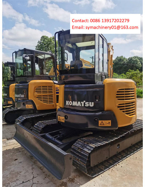 Komatsu PC50 - Мини багер: снимка 4 Komatsu PC50 - Мини багер: снимка 4