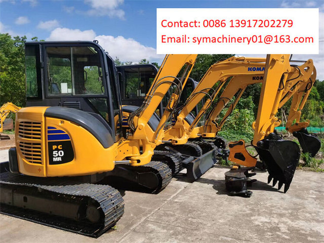 Komatsu PC50 - Мини багер: снимка 5 Komatsu PC50 - Мини багер: снимка 5