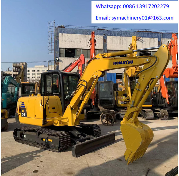 Komatsu PC56-7 - Мини багер: снимка 1 Komatsu PC56-7 - Мини багер: снимка 1