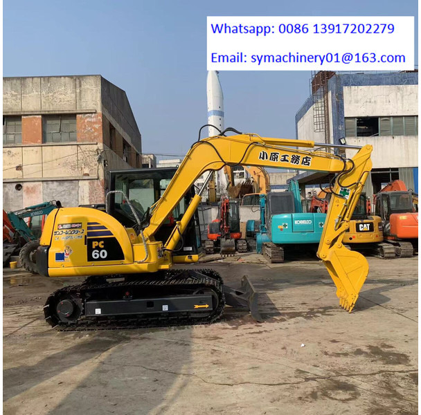 Komatsu PC60-8 - Мини багер: снимка 4 Komatsu PC60-8 - Мини багер: снимка 4