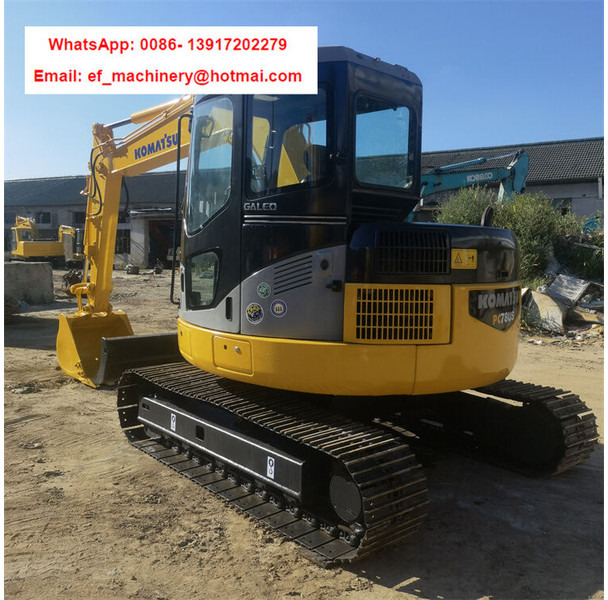 Komatsu PC78 - Мини багер: снимка 2 Komatsu PC78 - Мини багер: снимка 2