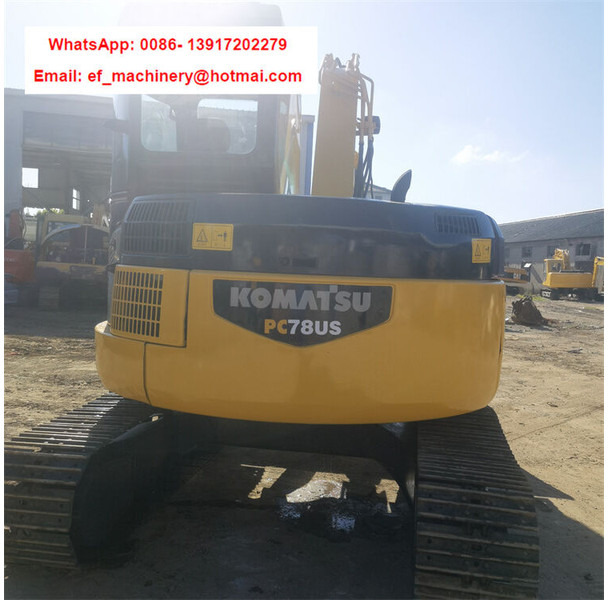 Komatsu PC78 - Мини багер: снимка 5 Komatsu PC78 - Мини багер: снимка 5