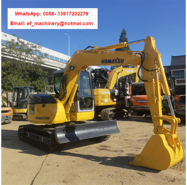Komatsu PC78 - Мини багер: снимка 3 Komatsu PC78 - Мини багер: снимка 3