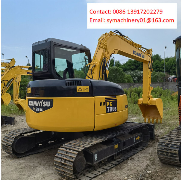 Komatsu PC78US-6 - Мини багер: снимка 2 Komatsu PC78US-6 - Мини багер: снимка 2