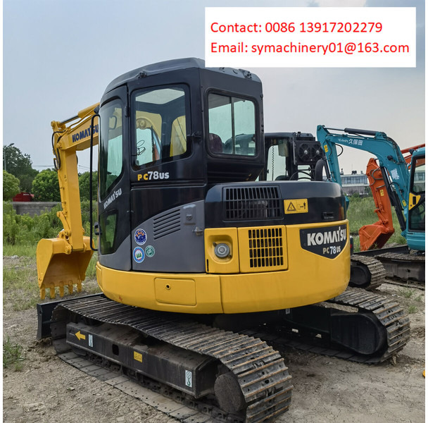 Komatsu PC78US-6 - Мини багер: снимка 1 Komatsu PC78US-6 - Мини багер: снимка 1