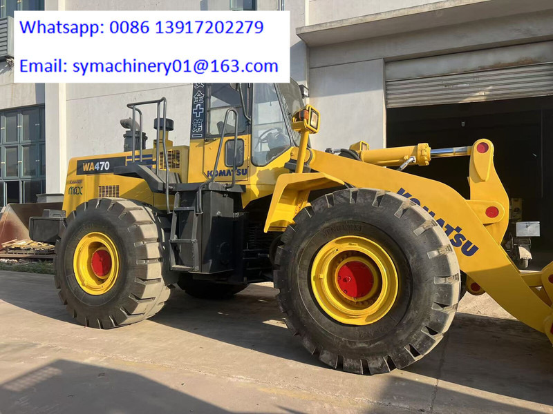 Komatsu WA470 KOMATSU WA470-3 WA470-3 WA380-3 WA380-6 WA320-3 WA320 - Колесен товарач: снимка 1 Komatsu WA470 KOMATSU WA470-3 WA470-3 WA380-3 WA380-6 WA320-3 WA320 - Колесен товарач: снимка 1