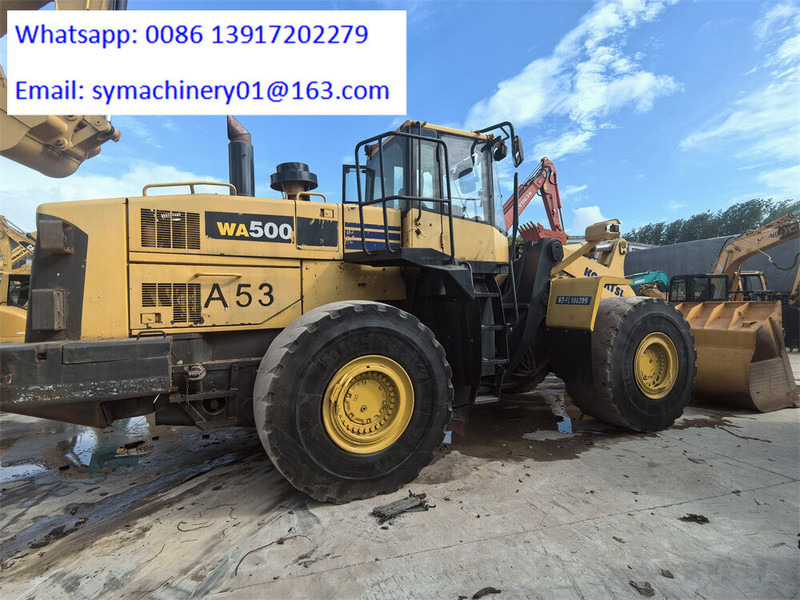 Komatsu WA500-6 WA500 WA600 WA470 - Колесен товарач: снимка 1 Komatsu WA500-6 WA500 WA600 WA470 - Колесен товарач: снимка 1