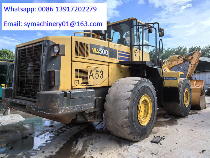 Komatsu WA500-6 WA500 WA600 WA470 - Колесен товарач: снимка 5 Komatsu WA500-6 WA500 WA600 WA470 - Колесен товарач: снимка 5