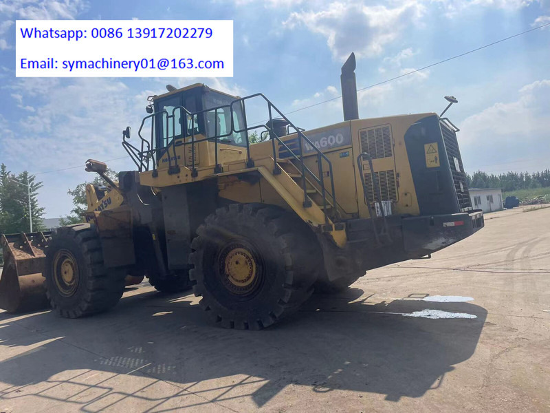 Komatsu WA600-6 - Колесен товарач: снимка 4 Komatsu WA600-6 - Колесен товарач: снимка 4