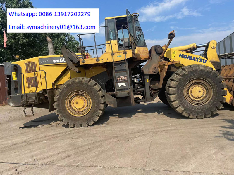 Komatsu WA600-6 - Колесен товарач: снимка 5 Komatsu WA600-6 - Колесен товарач: снимка 5