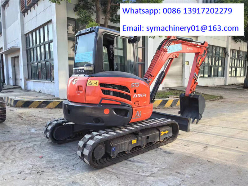 Kubota KX057-4 - Мини багер: снимка 4 Kubota KX057-4 - Мини багер: снимка 4