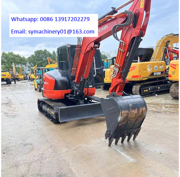 Kubota KX057-4 - Мини багер: снимка 2 Kubota KX057-4 - Мини багер: снимка 2