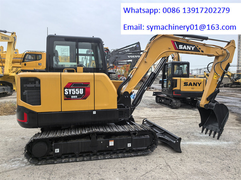 Sany SY55C - Мини багер: снимка 5 Sany SY55C - Мини багер: снимка 5