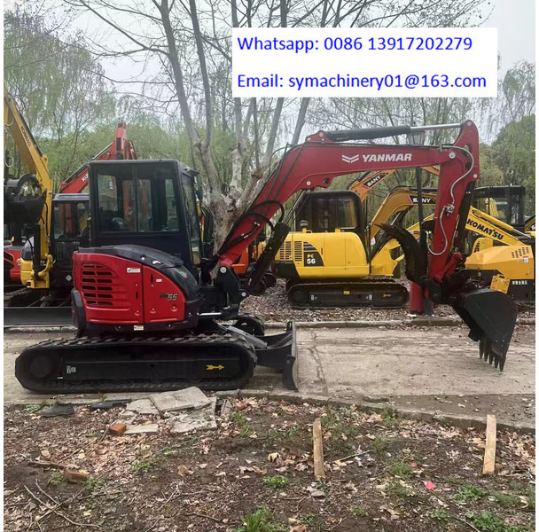 Yanmar Vio 55 YANMAR Vio55-6b Vio60 Vio 35 VIo 80 - Мини багер: снимка 4 Yanmar Vio 55 YANMAR Vio55-6b Vio60 Vio 35 VIo 80 - Мини багер: снимка 4