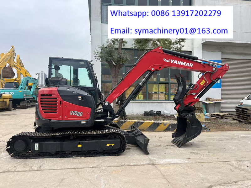 Yanmar Vio 80 - Верижен багер: снимка 2 Yanmar Vio 80 - Верижен багер: снимка 2