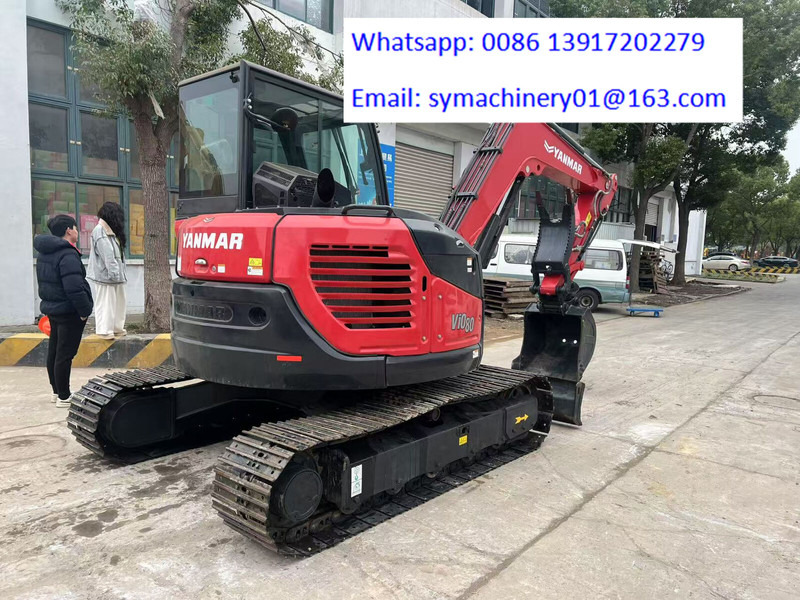 Yanmar Vio 80 - Верижен багер: снимка 4 Yanmar Vio 80 - Верижен багер: снимка 4