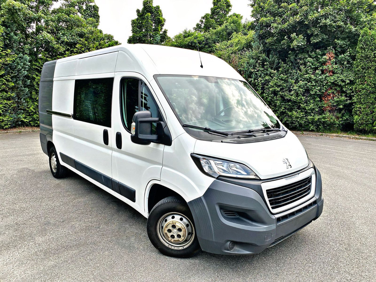 Peugeot Boxer Kasten Hoch 335 L3H2Pro|5Sitzer|Kamera|19% - Товарен бус, Бус с двойна кабина: снимка 1 Peugeot Boxer Kasten Hoch 335 L3H2Pro|5Sitzer|Kamera|19% - Товарен бус, Бус с двойна кабина: снимка 1