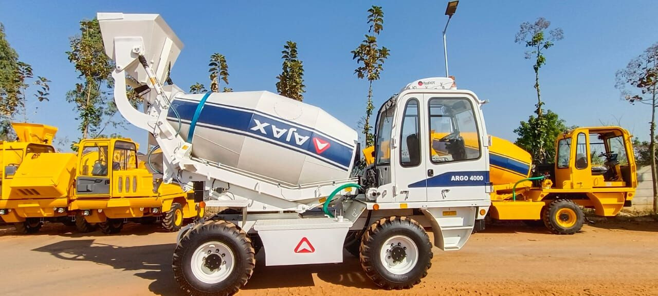 New AJAX ARGO 4000 concrete mixer truck - Бетоновоз: снимка 1 New AJAX ARGO 4000 concrete mixer truck - Бетоновоз: снимка 1