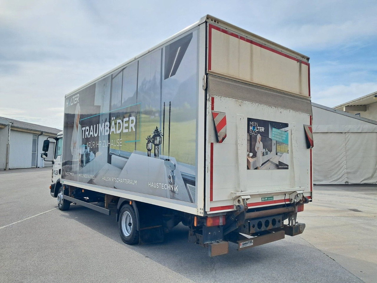 Камион фургон MAN TGL 8.180 Koffer mit LBW | Klima | Diff. | Tempo: снимка 7