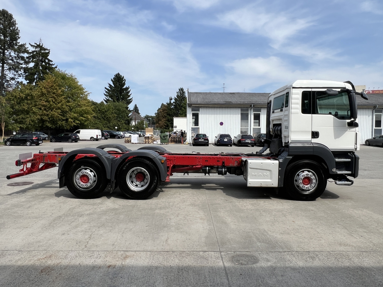 MAN TGS 26 510 Lenk-Liftachse | Retarder | Klima - Шаси кабина: снимка 3 MAN TGS 26 510 Lenk-Liftachse | Retarder | Klima - Шаси кабина: снимка 3