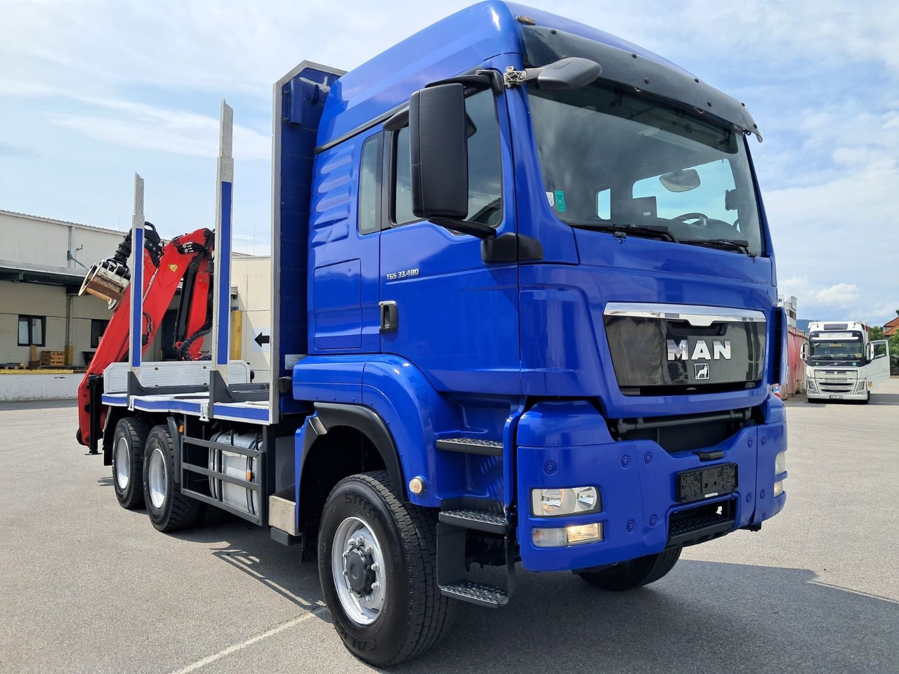 MAN TGS33 480 - Камион за дърва, Камион с кран: снимка 2 MAN TGS33 480 - Камион за дърва, Камион с кран: снимка 2