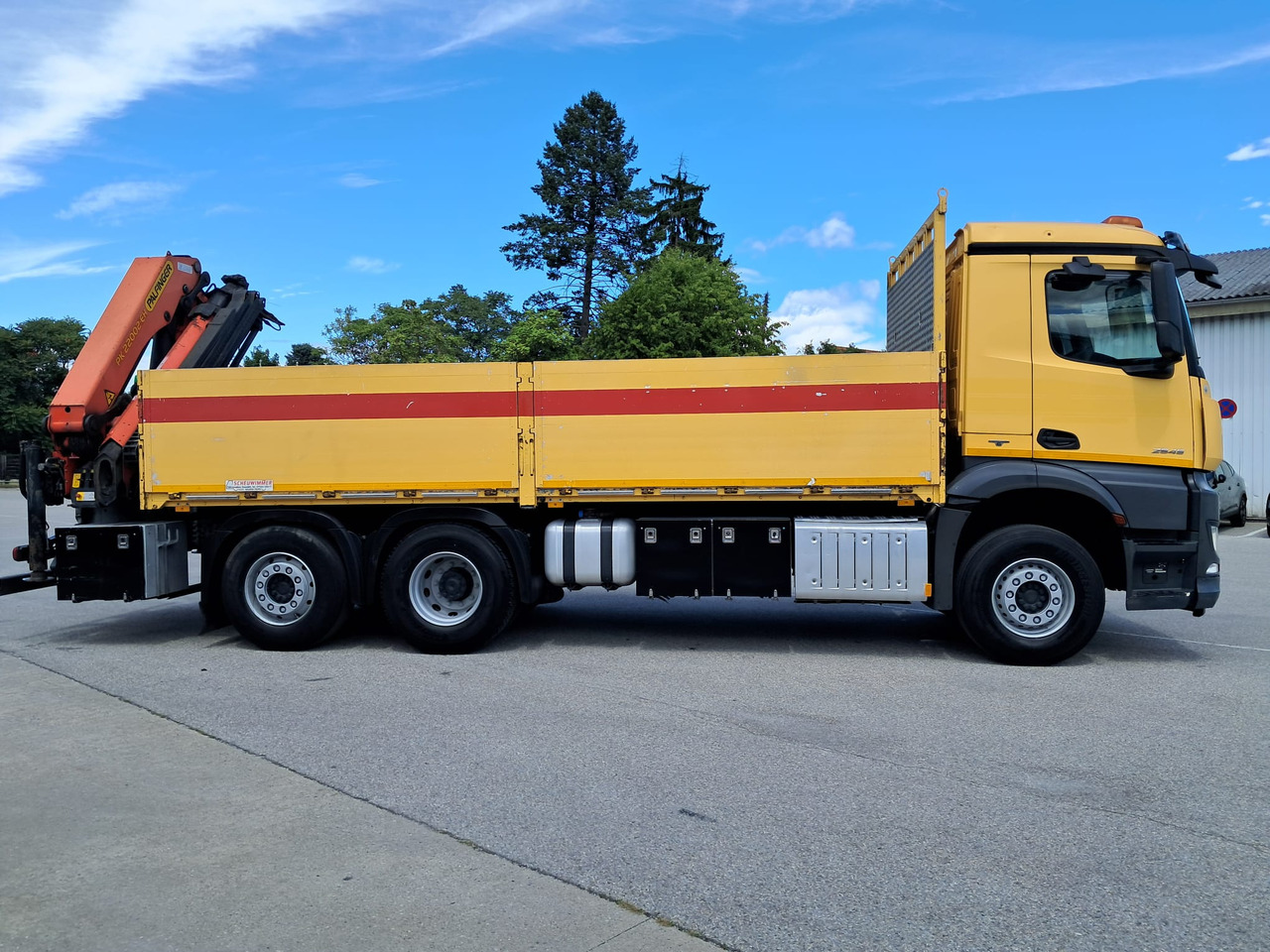 MERCEDES-BENZ Arocs 2545 | Palfinger PK 22002 | Klima | Retarder | Euro 6 - Бордови камион, Камион с кран: снимка 5 MERCEDES-BENZ Arocs 2545 | Palfinger PK 22002 | Klima | Retarder | Euro 6 - Бордови камион, Камион с кран: снимка 5