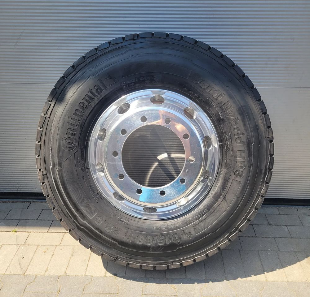 KOŁO CONTINENTAL 315/80R22.5 HYBRID HB3 ALUS ALCOA 9.00 NOWA Chwalim116 - Гуми и джанти за Камион: снимка 1 KOŁO CONTINENTAL 315/80R22.5 HYBRID HB3 ALUS ALCOA 9.00 NOWA Chwalim116 - Гуми и джанти за Камион: снимка 1