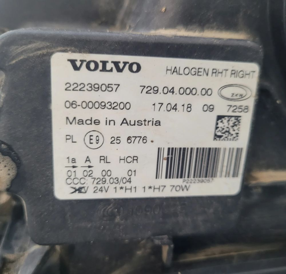 LAMPA VOLVO FMX RH ORYGINAŁ 22239057 CHWALIM116 - Светлина/ Осветление за Камион: снимка 5 LAMPA VOLVO FMX RH ORYGINAŁ 22239057 CHWALIM116 - Светлина/ Осветление за Камион: снимка 5