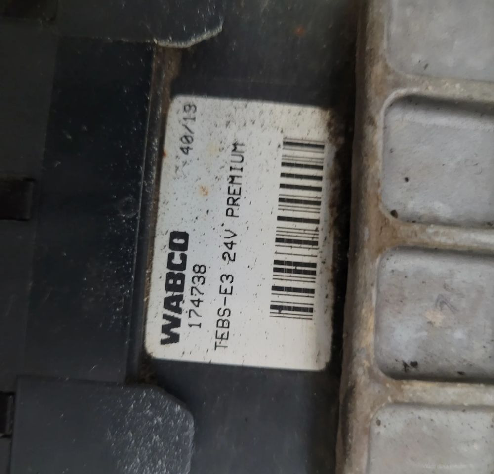 MODULATOR WABCO TEBS-E3 174738 CHWALIM116 - Части на спирачната система за Камион: снимка 3 MODULATOR WABCO TEBS-E3 174738 CHWALIM116 - Части на спирачната система за Камион: снимка 3