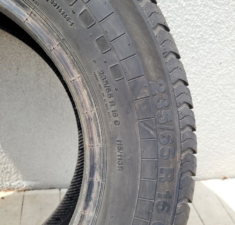 OPONA 235/65R16C CONTINENTAL SPRINTER CRAFTER - Гума: снимка 3 OPONA 235/65R16C CONTINENTAL SPRINTER CRAFTER - Гума: снимка 3