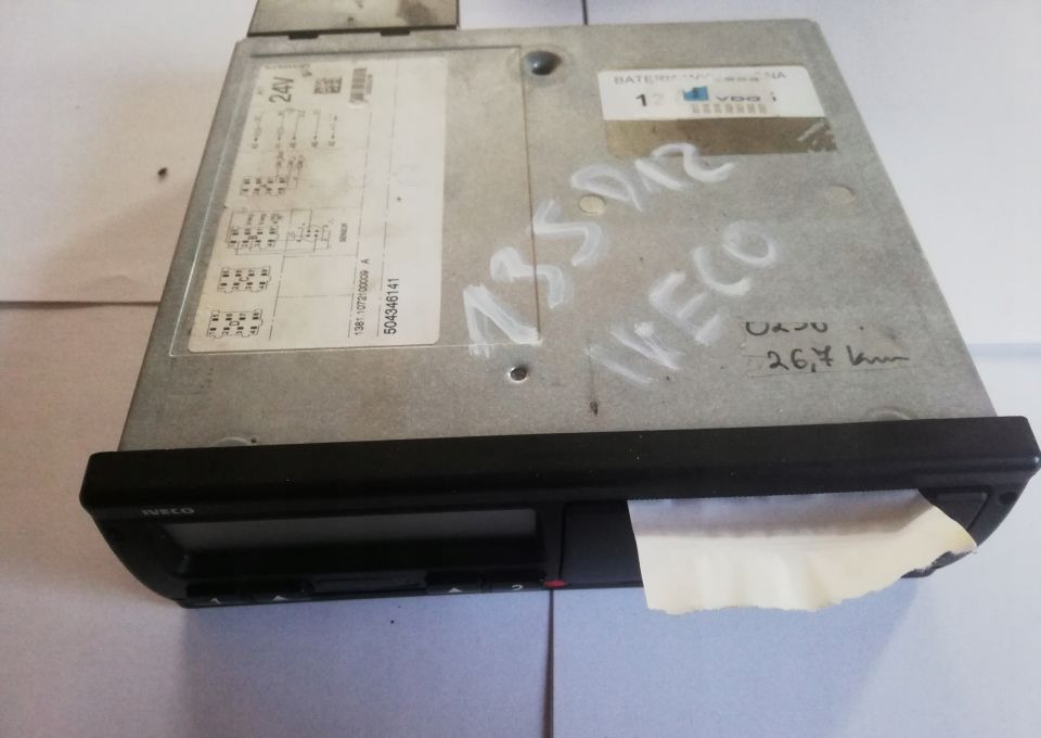 TACHOGRAF IVECO STRALIS 504346141 1,3A - Тахограф за Камион: снимка 1 TACHOGRAF IVECO STRALIS 504346141 1,3A - Тахограф за Камион: снимка 1